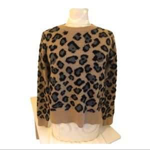89th & Madison Leopard Print Sweater